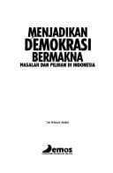 Menjadikan demokrasi bermakna