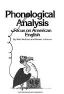 Phonological Analysis