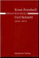 Briefwechsel Ernst Forsthoff-Carl Schmitt (1926-1974)