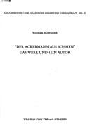 "Der Ackermann aus Böhmen"