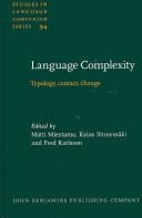 Language complexity