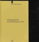 Einbildungskraft und Erfahrung bei Kant