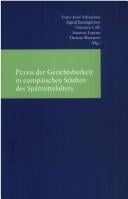 Praxis der Gerichtsbarkeit in europäischen Städten des Spätmittelalters