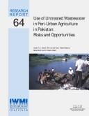 Use of untreated wastewater in Peri-urban agriculture in Pakistan