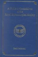 A guide to the archives of the Royal Entomological Society