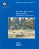 Food and Agricultural Policy in Russia