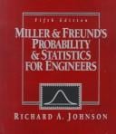 Miller & Freund's Probability and statistics for engineers