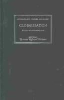 GLOBALISATION: STUDIES IN ANTHROPOLOGY; ED. BY THOMAS HYLLAND ERIKSEN. ERIKSEN