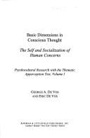 Basic Dimensions in Conscious Thought