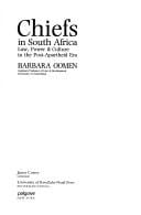 CHIEFS IN SOUTH AFRICA: LAW, POWER & CULTURE IN THE POST-APARTHEID ERA