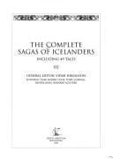 The Complete sagas of Icelanders