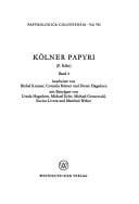 Kölner Papyri (P. Köln)