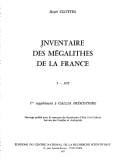 Inventaire des mégalithes de la France