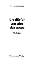 die dörfer am ufer das meer