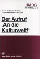 Der Aufruf "An die Kulturwelt!"