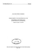 Summary report of and papers presented at the tenth session of the Working Party on Fish Technology and Marketing