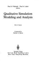 Qualitative simulation modelling and analysis