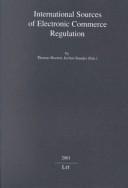 International sources of electronic commerce regulation