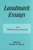 Landmark essays on rhetorical criticism