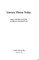 Literary theory today