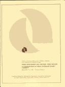 "Public involvement, why and how - here and now"