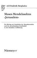 Moses Mendelssohns "Jerusalem"