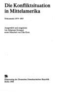 Die Konfliktsituation in Mittelamerika