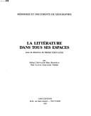 La littérature dans tous ses espaces