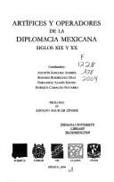 Artifices y operadores de la diplomacia mexicana