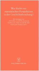 Was bleibt von marxistischen Perspektiven in der Geschichtsforschung