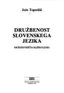 Družbenost slovenskega jezika