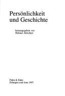 Persönlichkeit und Geschichte
