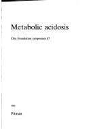 Metabolic acidosis