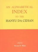 An alphabetical index to the hanyu da cidian