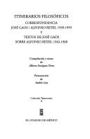 Itinerarios filosóficos