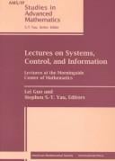 Lectures on systems, control, and information