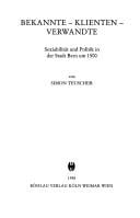 Bekannte, Klienten, Verwandte
