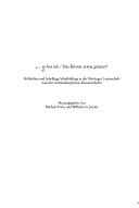 Im Reiche des Wissens cavalieremente?: H olderlins, Hegels und Schellings Philosophiestudium an der Universit at T ubingen