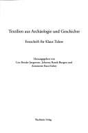 Textilien aus Archäologie und Geschichte
