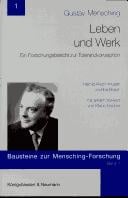 Gustav Mensching - Leben und Werk: ein Forschungsbericht zur Toleranzkonzeption