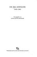 Die ©ra Adenauer 1949-1963