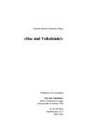 "Das sind Volksfeinde!"