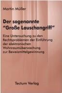 Der sogenannte "Grosse Lauschangriff"