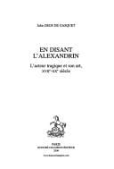 En disant l'alexandrin