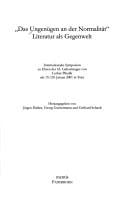 "Das Ungenügen an der Normalität"