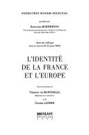L'identité de la France et l'Europe