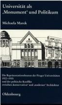 Universit at als Monument und Politikum: die Repr asentationsbauten der Prager Universit aten 1900 - 1935