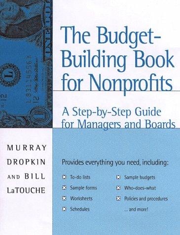 The Budget-Building Book for Nonprofits
