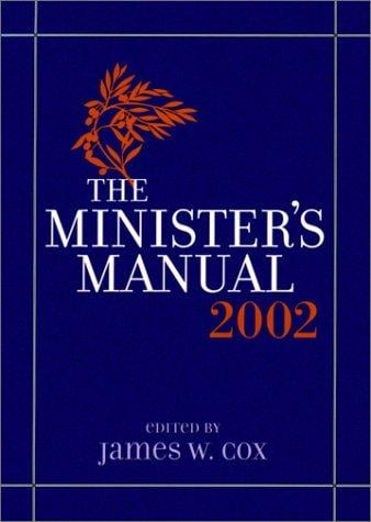 The Minister's manual 2002
