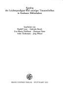 Katalog der Leichenpredigten und sonstiger Trauerschriften in Krakauer Bibliotheken